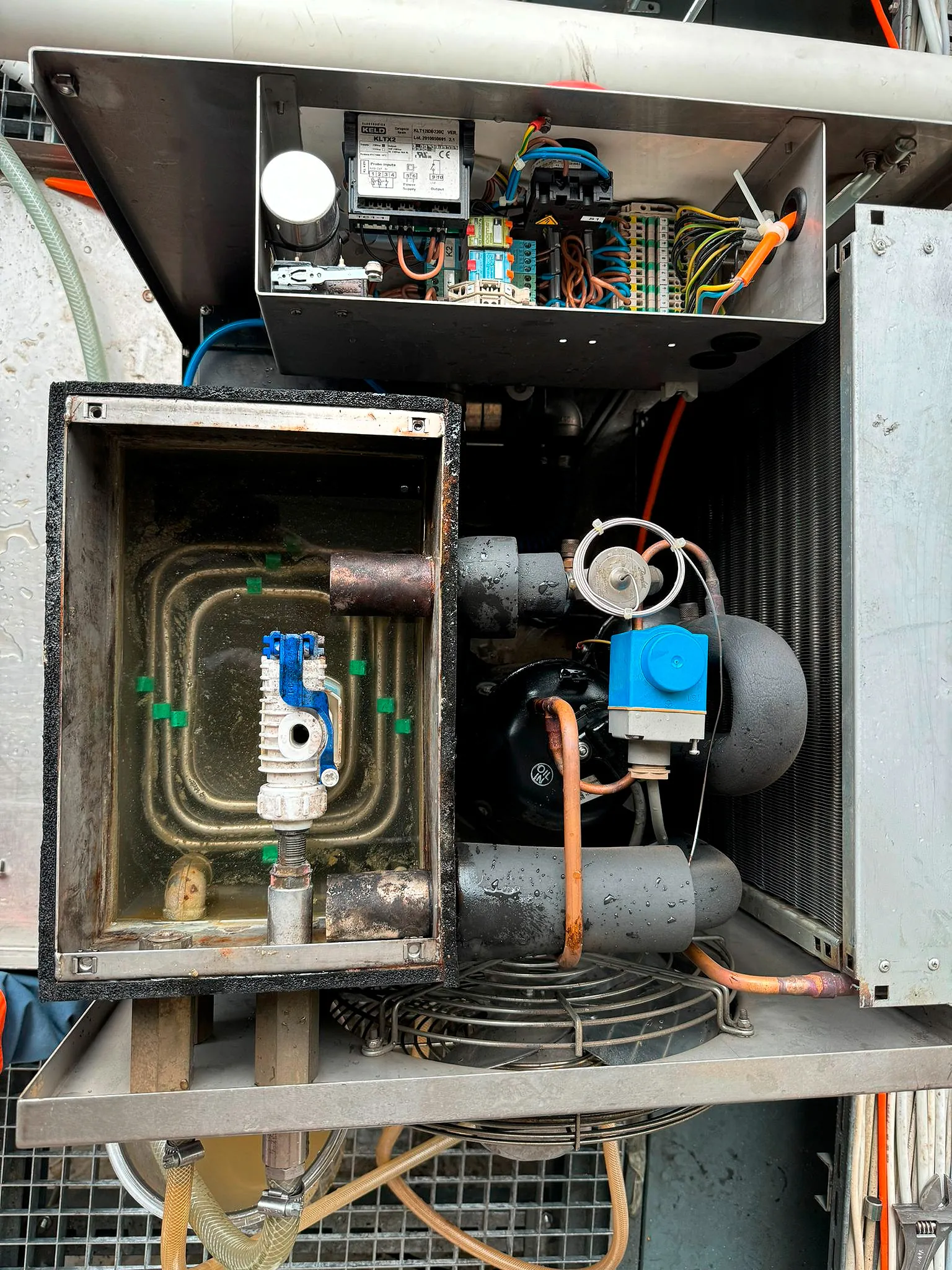 Maintenance préventive : Groupe de refroidissement